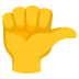 Rightwards Thumb Sign emoji